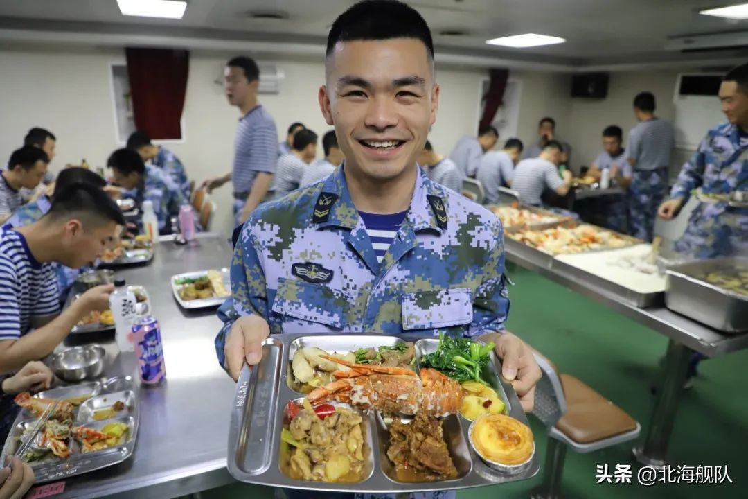 军舰用餐标准,军舰饭菜