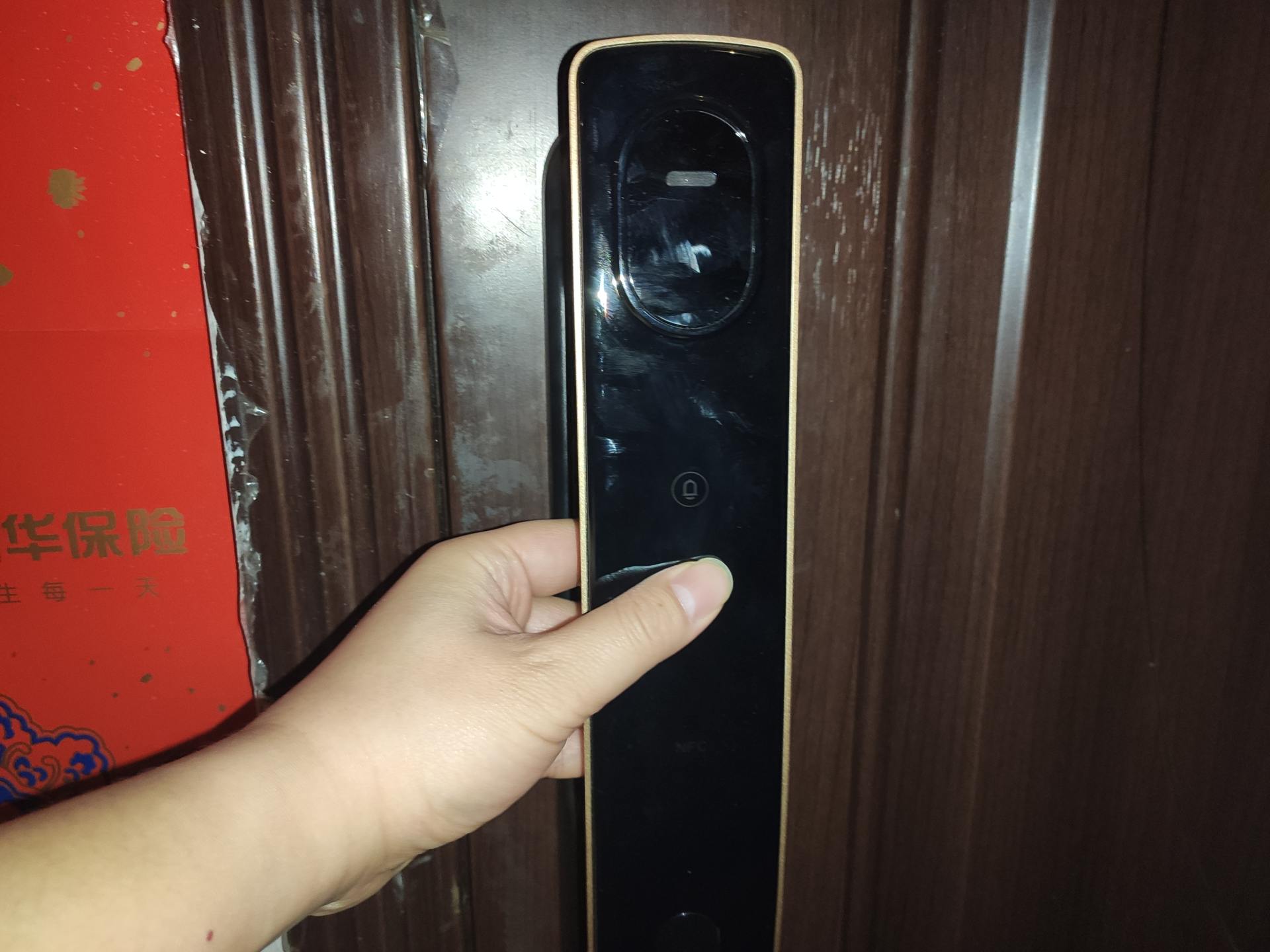 全自动智能门锁人脸识别鹿客s50f,智能锁人脸识别推荐鹿客