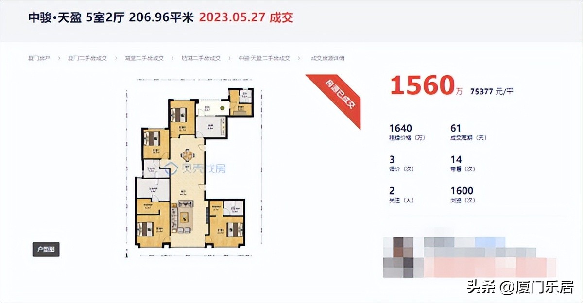 唏嘘！二手房“失宠”，曾经的厦门红盘不香了？