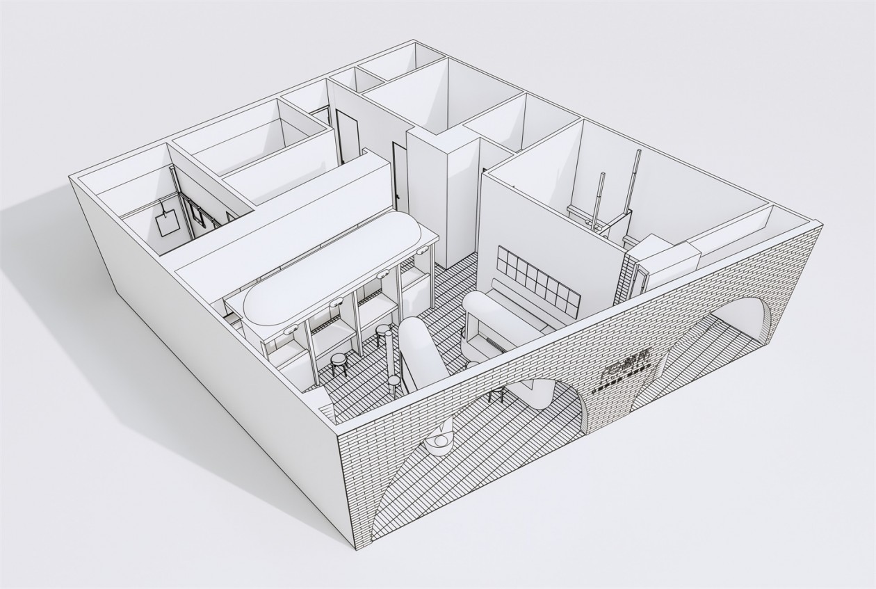 化妆店门头设计案例效果图,高端美容院店铺门头设计