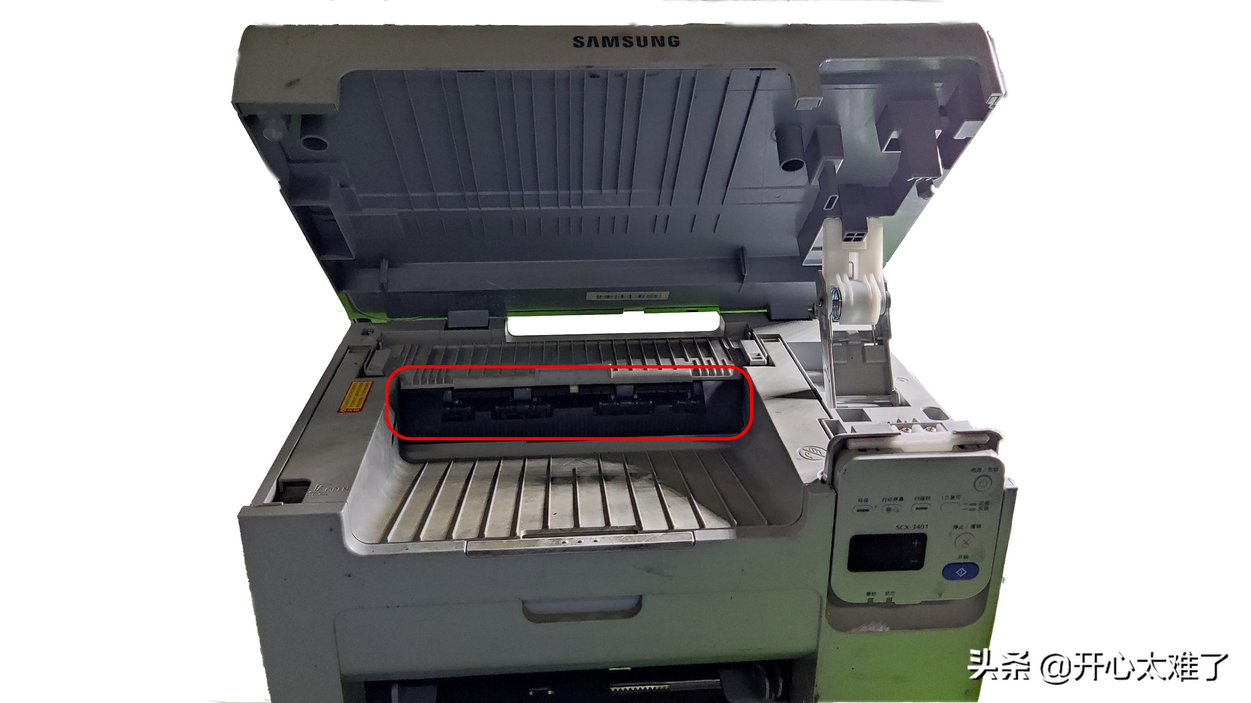 scx3401定影器,三星scx3401定影器拆解