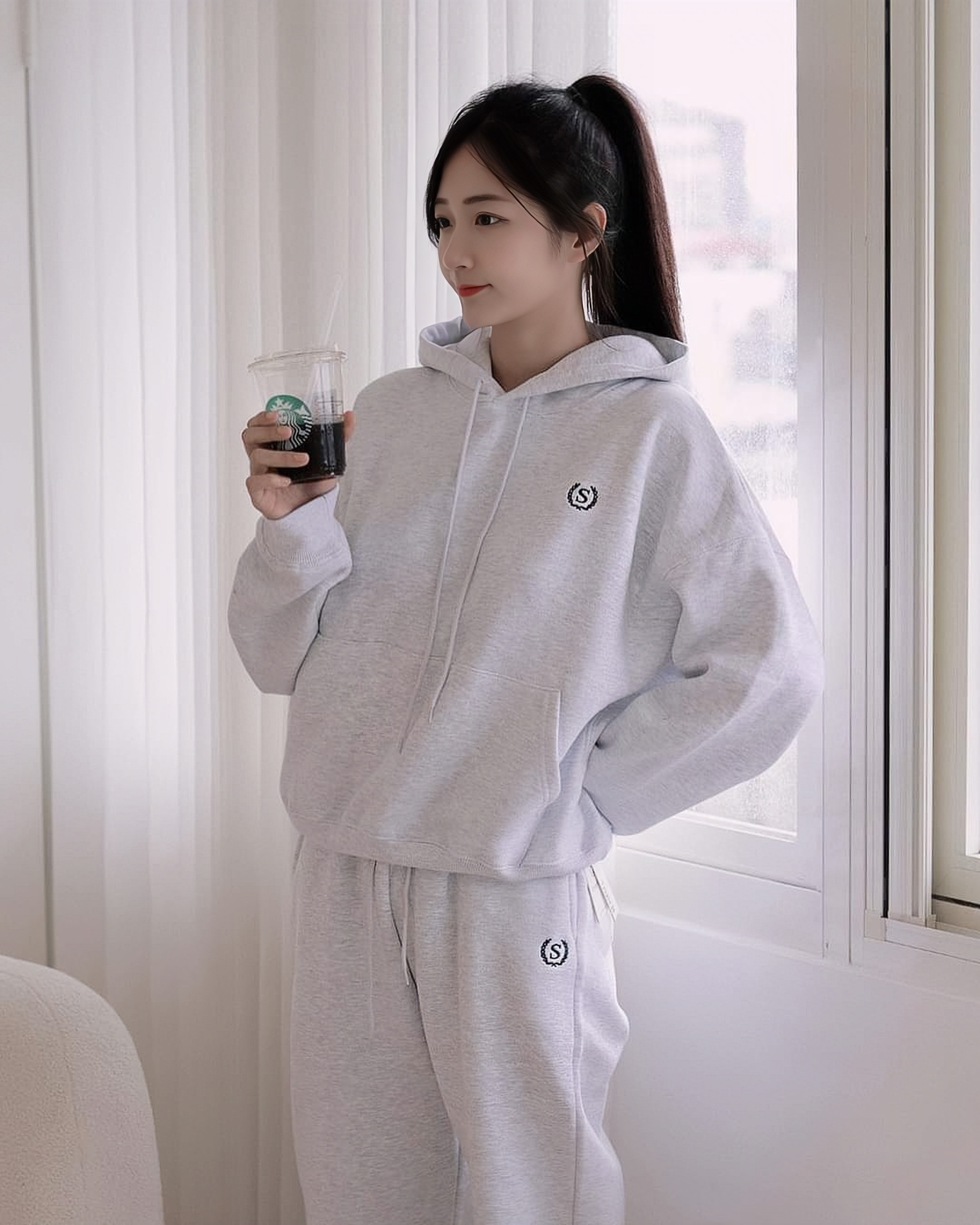 「音乐甜心许雅涵」跨行当模特  百搭羽绒服来一波~