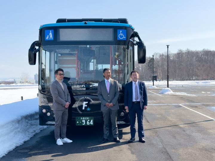 比亚迪电动大巴在日本最新消息,比亚迪交付跨国电动巴士