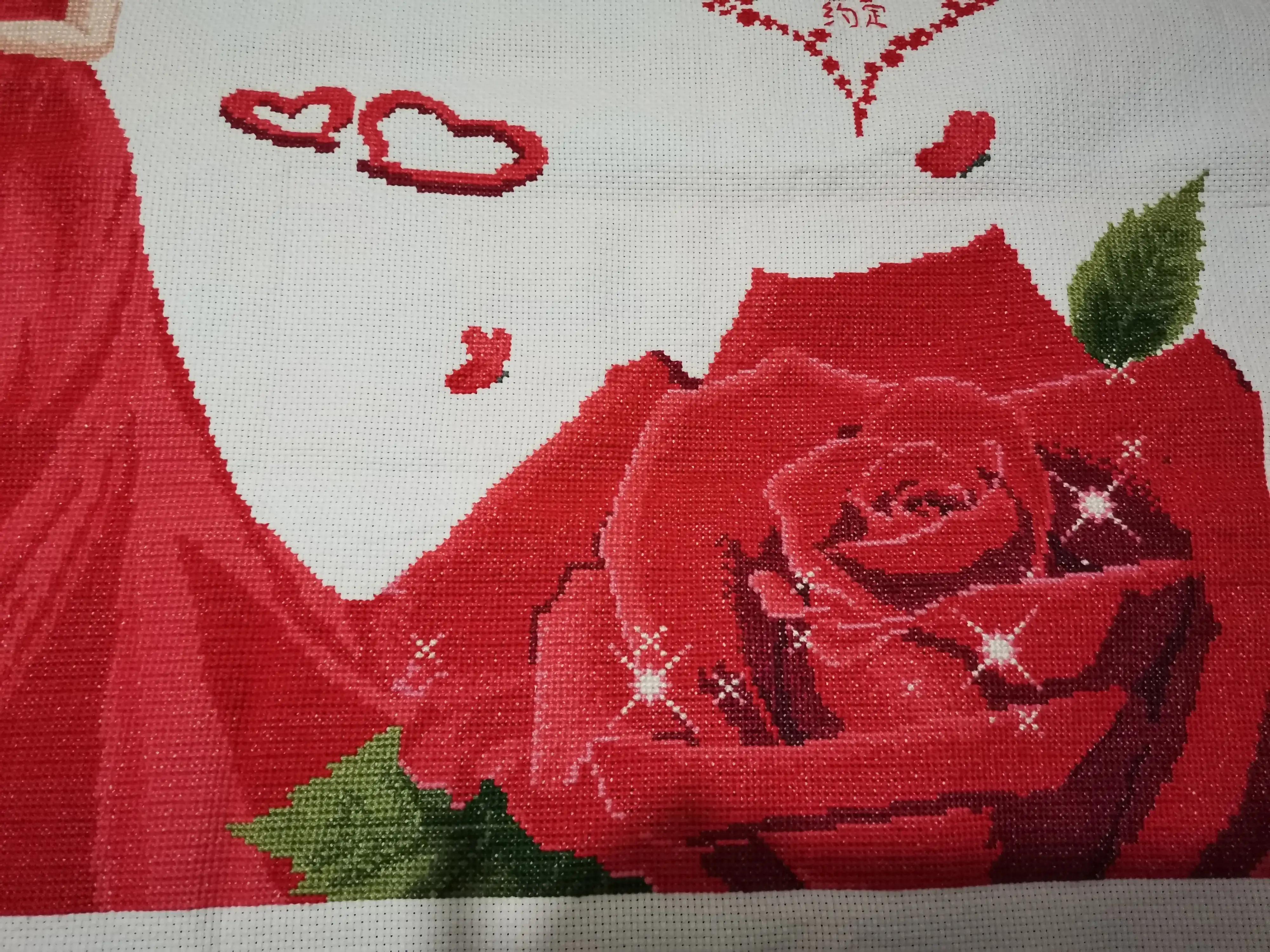 爱好绣十字绣,十字绣源远流长适合挂客厅