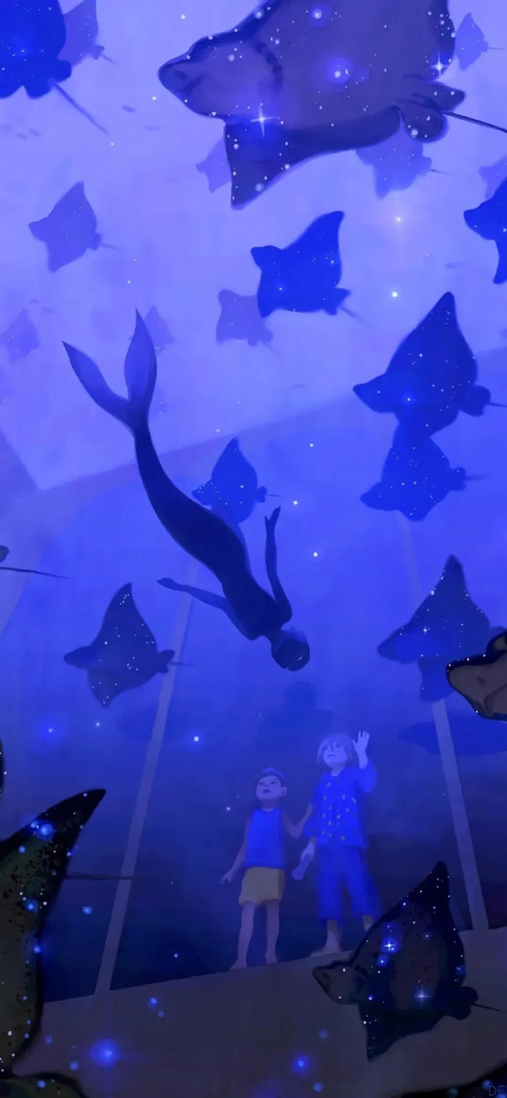 蓝色海景壁纸图片大全,海景壁纸4k超清全面屏