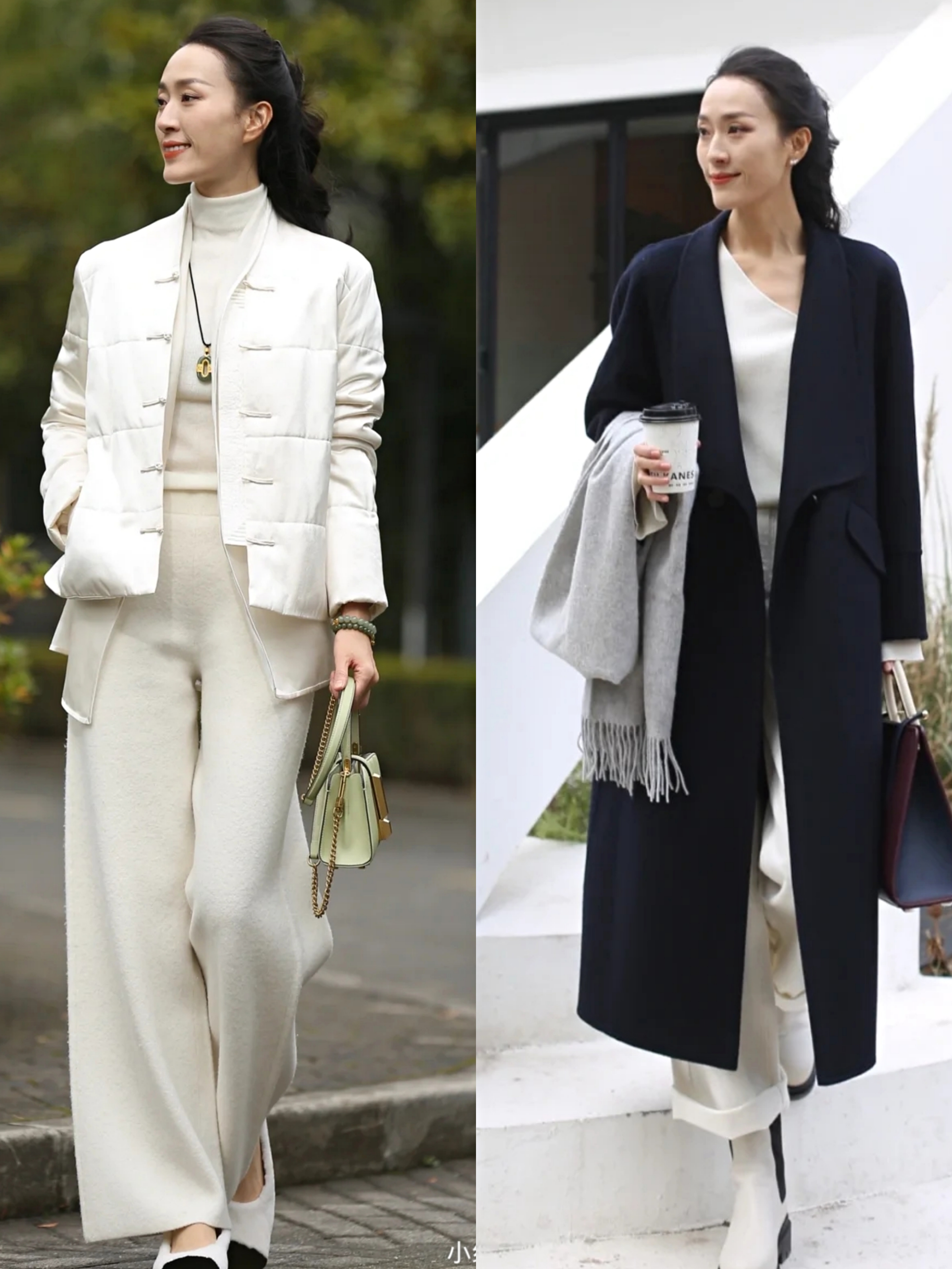 奔5的女人如何穿搭减龄有气质,奔四矮个女人的高级感穿搭