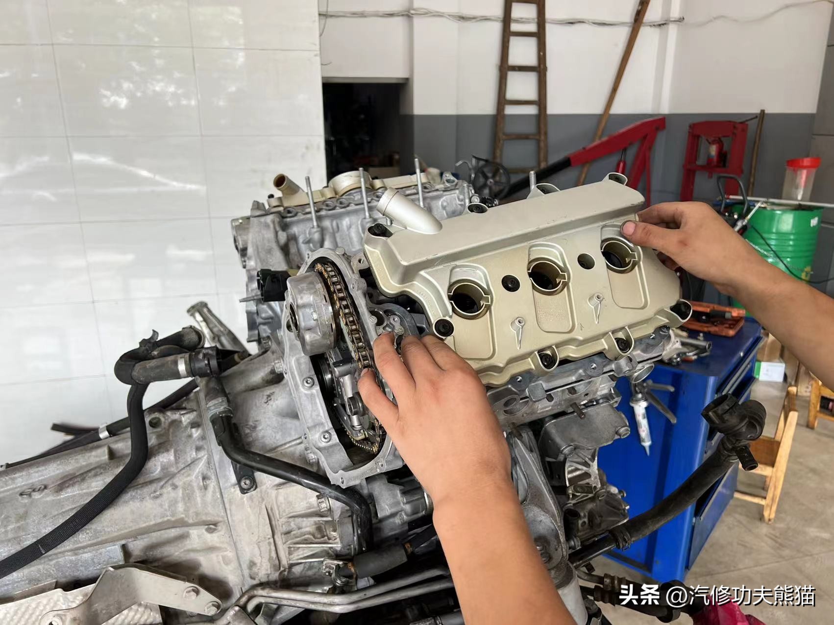 不坑穷人的好车视频,19款奥迪q73.0t烧机油大修全过程