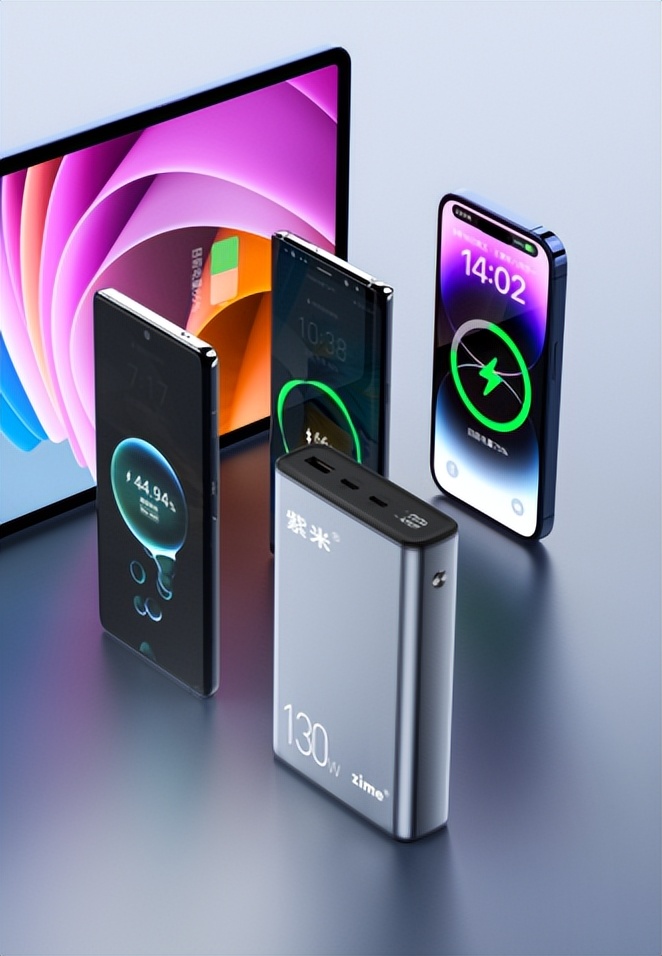 紫米充电宝120w快充,紫米充电宝30000快充版