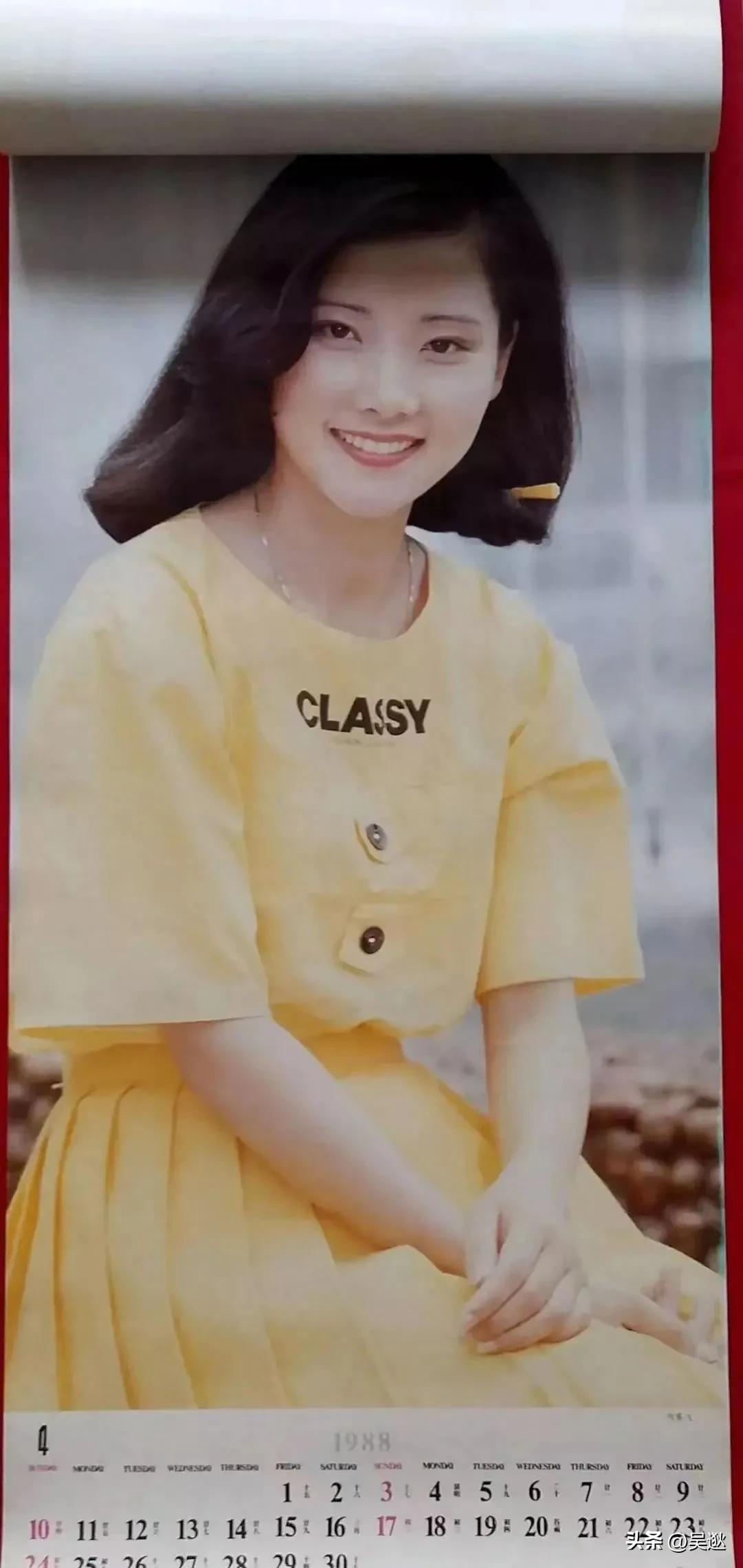 70年代泳衣挂历图文,8090年代泳装挂历