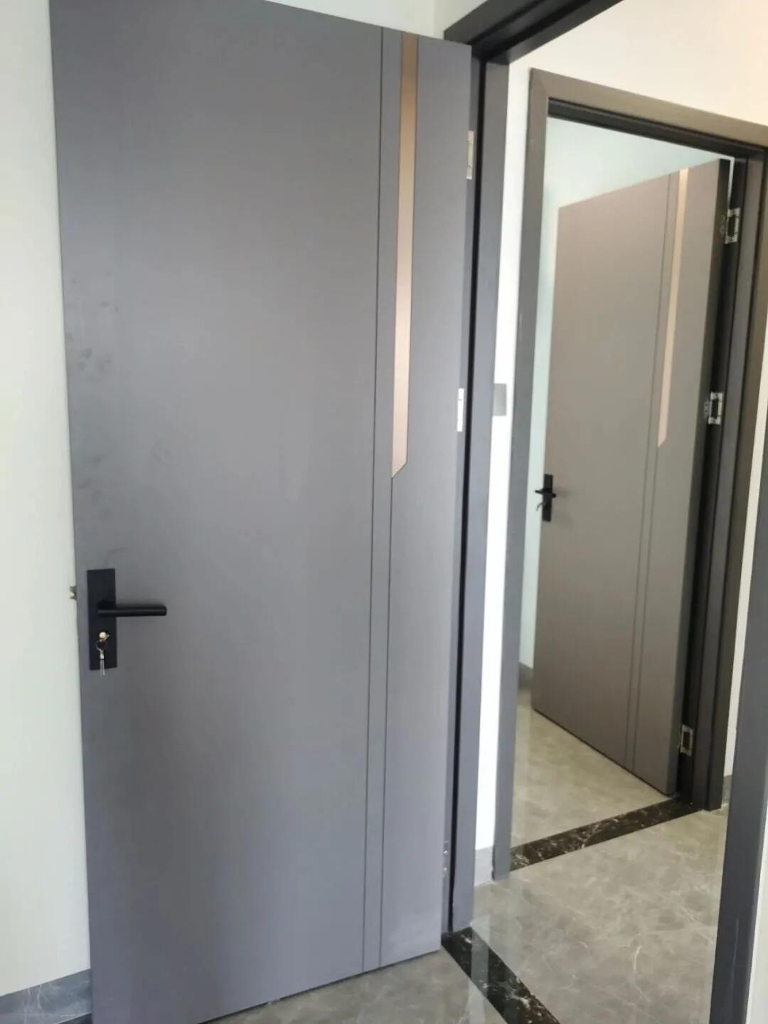 白墙搭配什么颜色木门,房间木门颜色搭配效果图