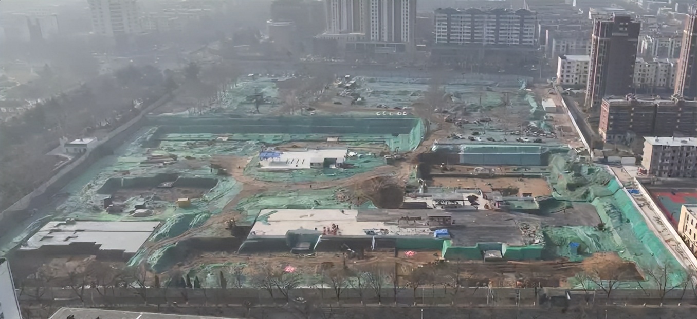 淄博西六路小学开建,张店经开区十七中新校区