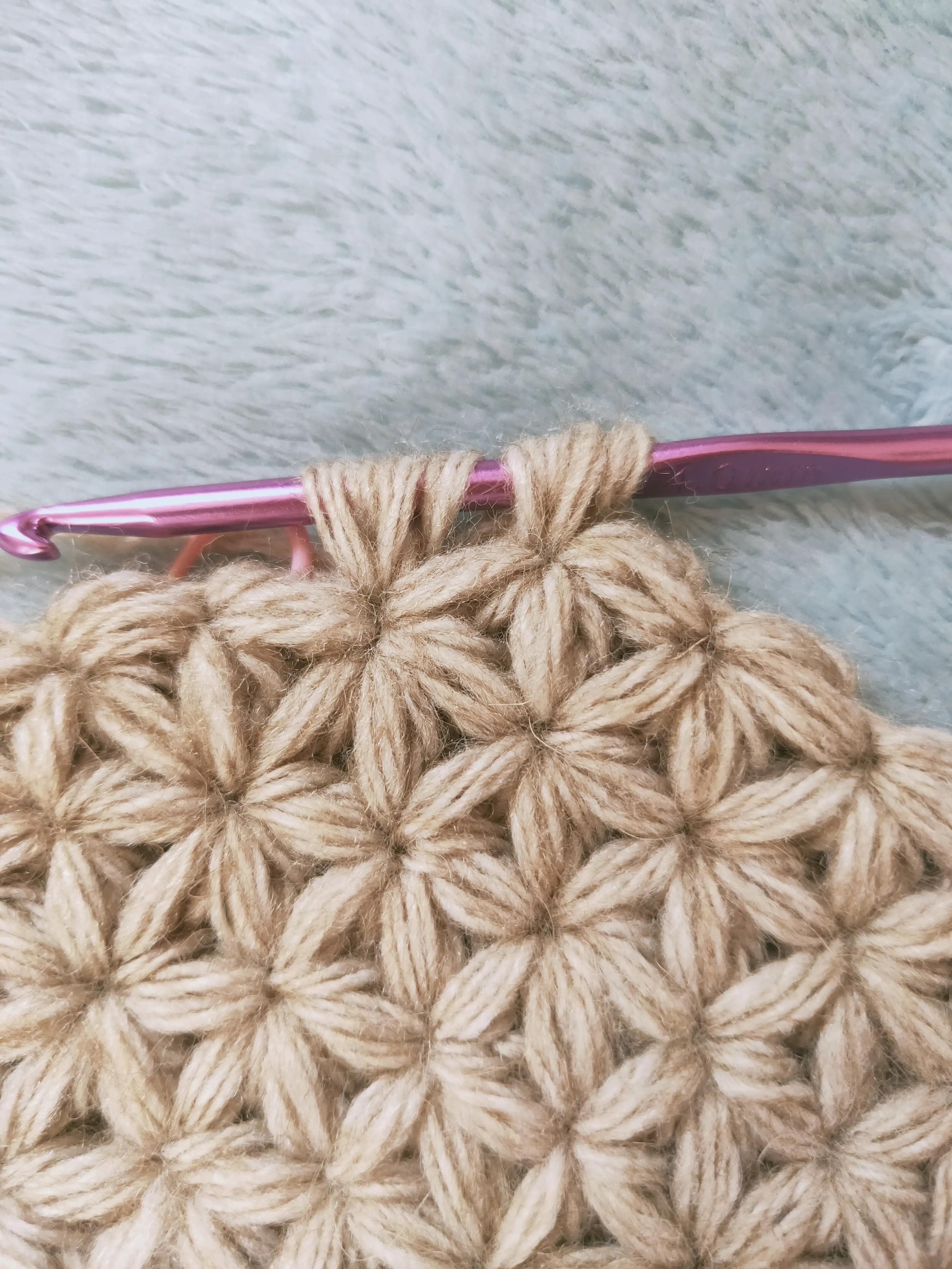 苍兰花贝雷帽钩织教程,苍兰花贝雷帽制作图解