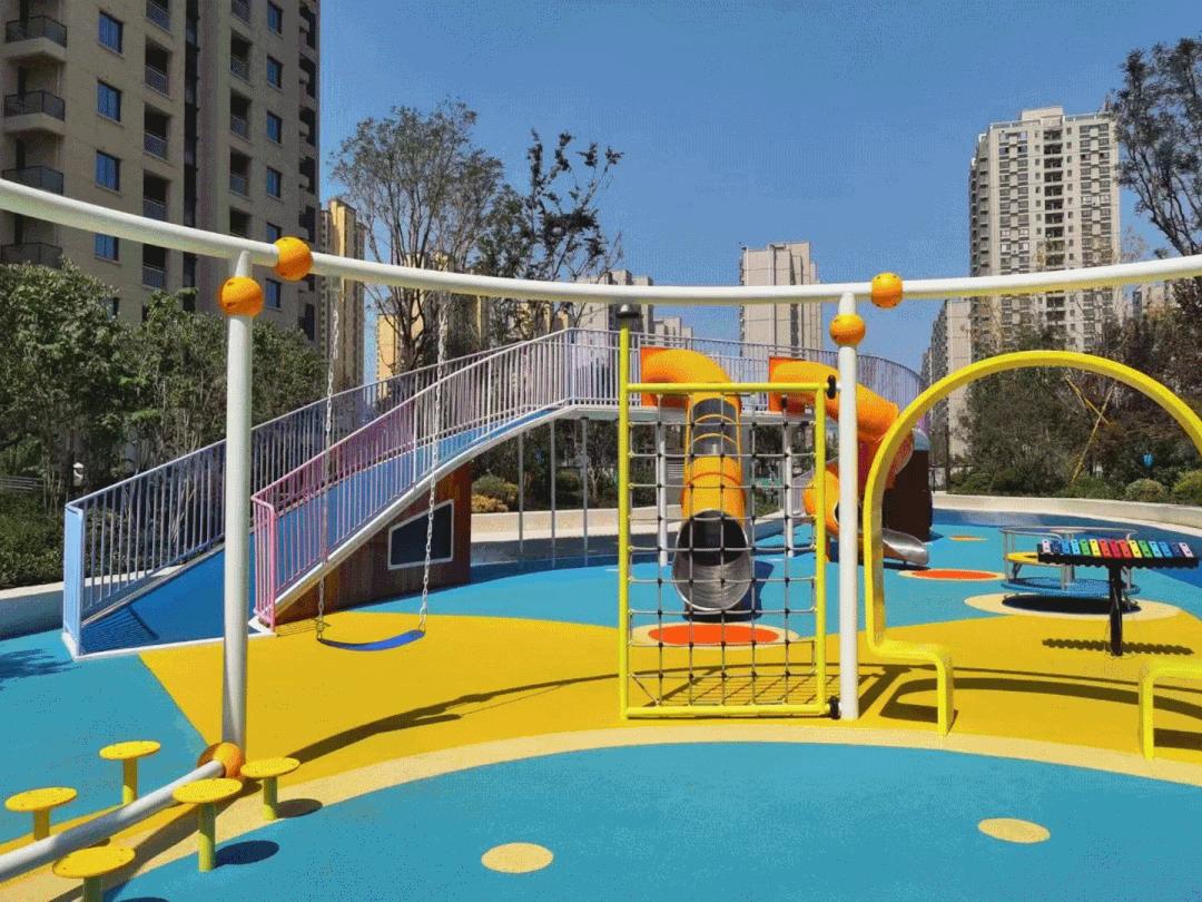 儿童活动区设计效果图,儿童活动区户外设计效果图