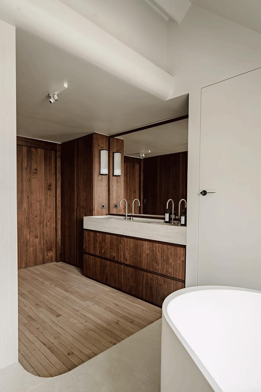 挑高loft新中式风格公寓,28平loft公寓简洁清新风格