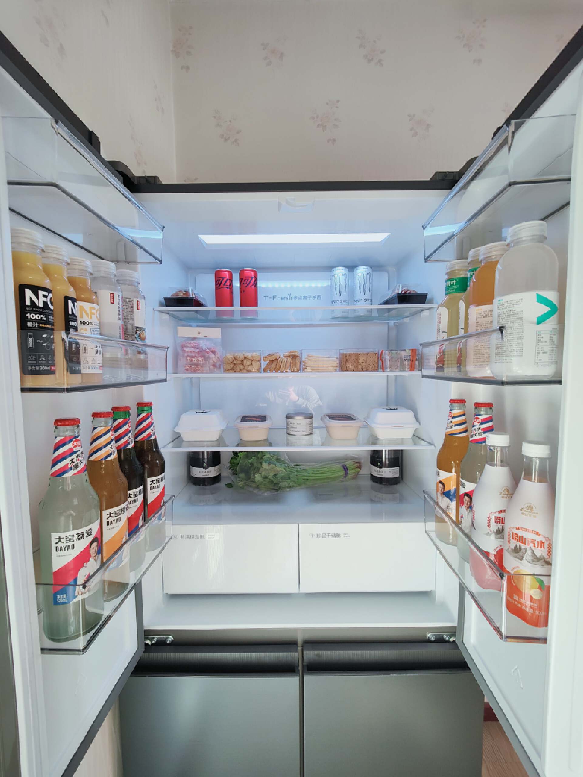 tcl超薄零嵌冰箱t9,tcl嵌入式超薄t9冰箱尺寸规格