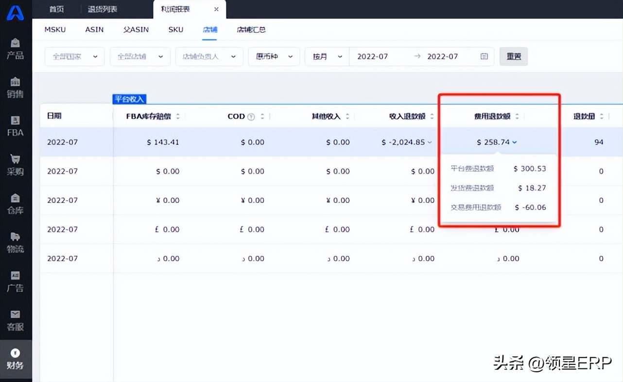 亚马逊erp可以退钱吗,亚马逊erp领星