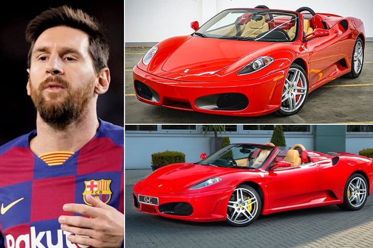 梅西座驾一览,球王梅西珍贵文物