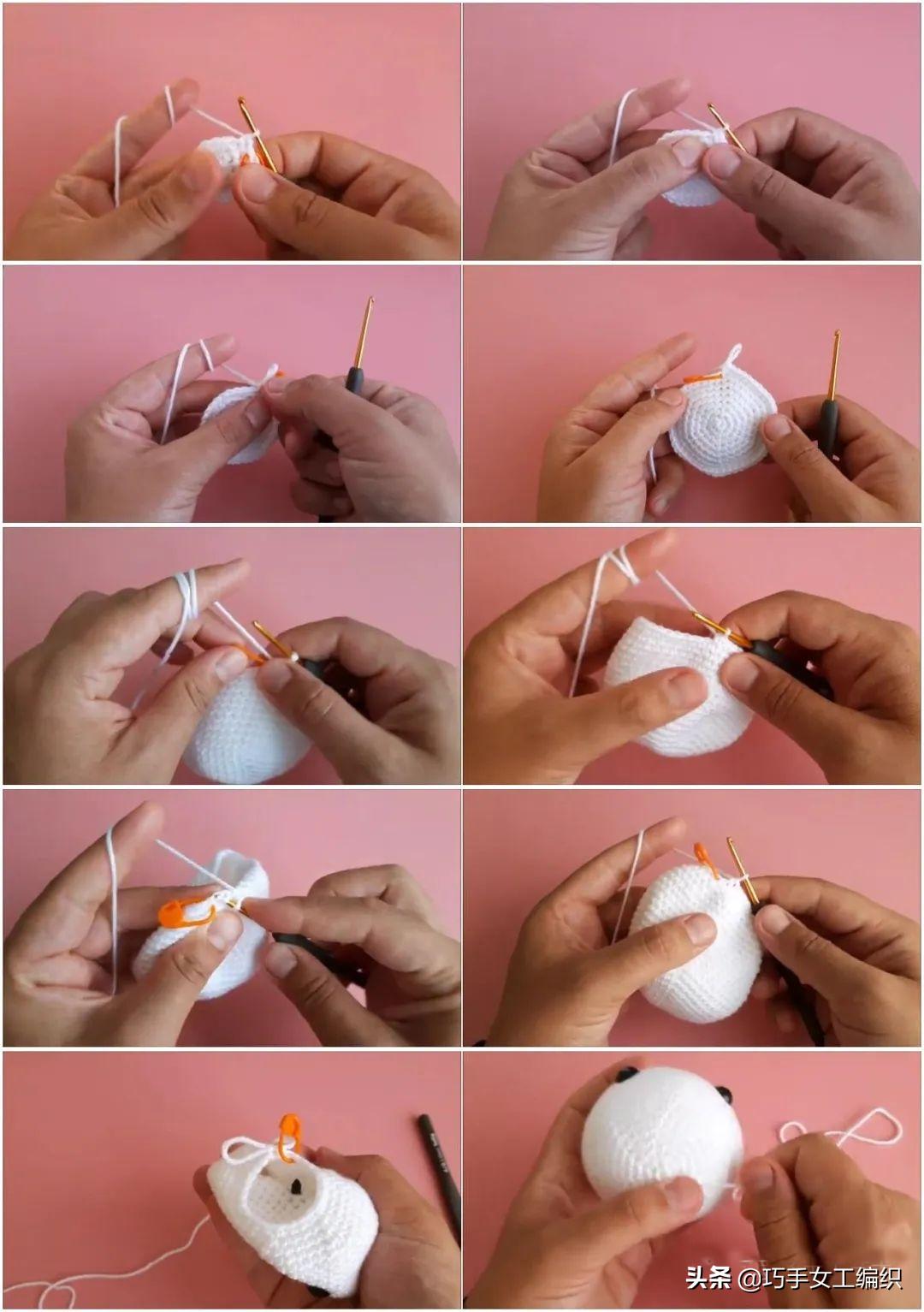 钩出超可爱迷你小玩偶,钩出超可爱的迷你小玩偶