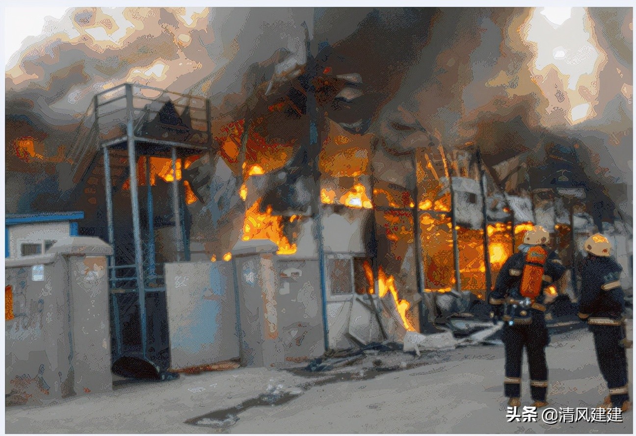 因施工原因导致火灾怎么处理,板房突发火灾原因