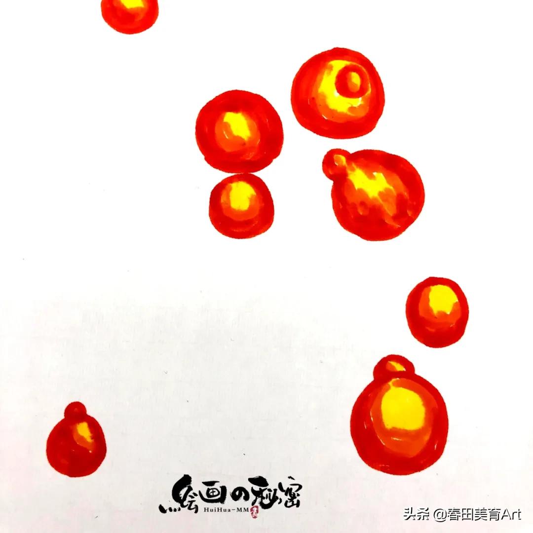 水彩少儿美术课程,少儿美术绘画教学简单零食