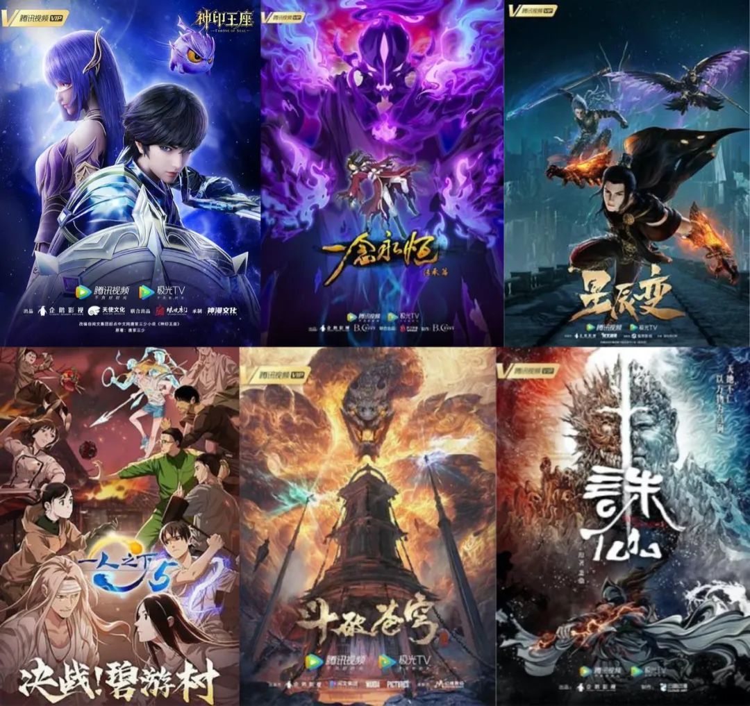 国产动画2022：154部作品，“爱优腾B”出品各占多少？|雷报