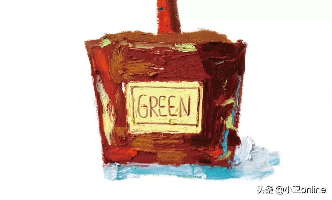 油画棒森系小清新插画教程,油画棒教程简单新手插画