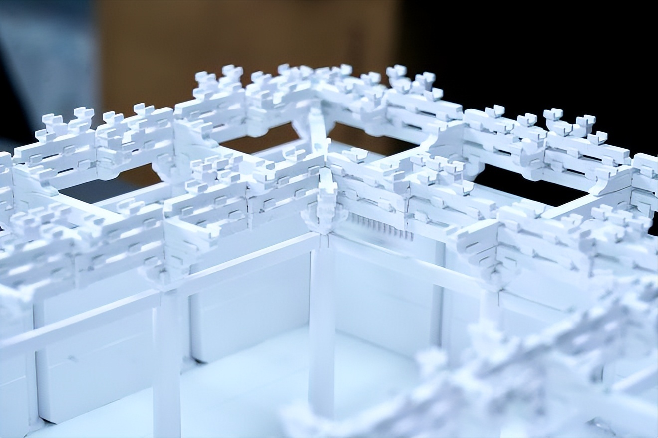 千年不倒的榫卯古建筑,古建筑图片榫卯木塔