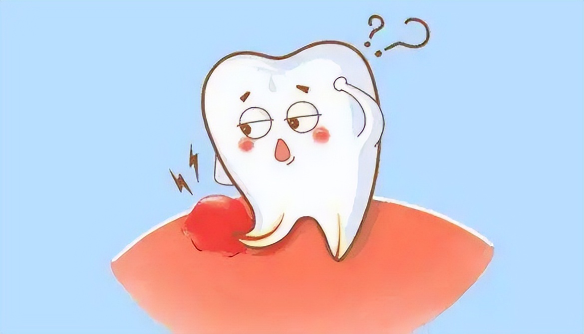 牙龈突然肿了个肉坨图片,牙龈肿了个肉坨是怎么回事呀