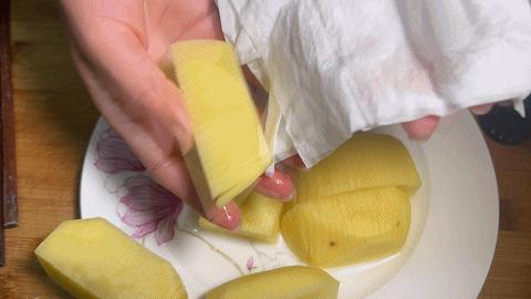 旋转薯塔怎么做酥脆,薯塔在家里怎么炸