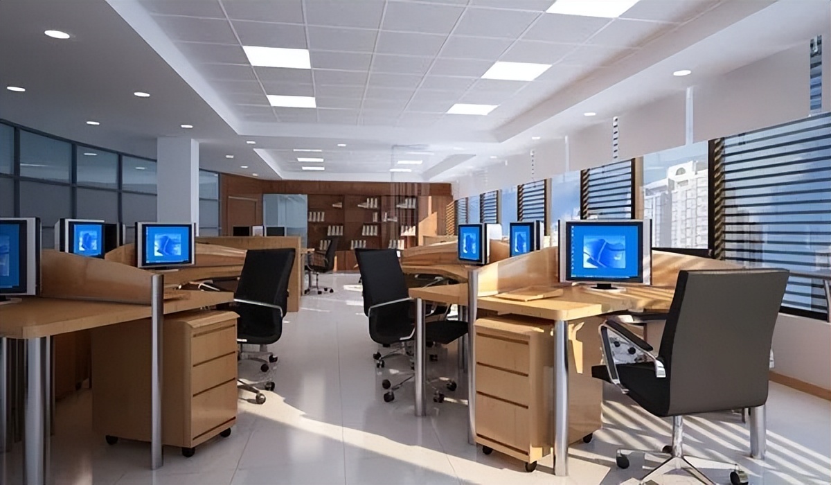 口碑好办公室装修布局,大面积办公室装潢设计施工风格