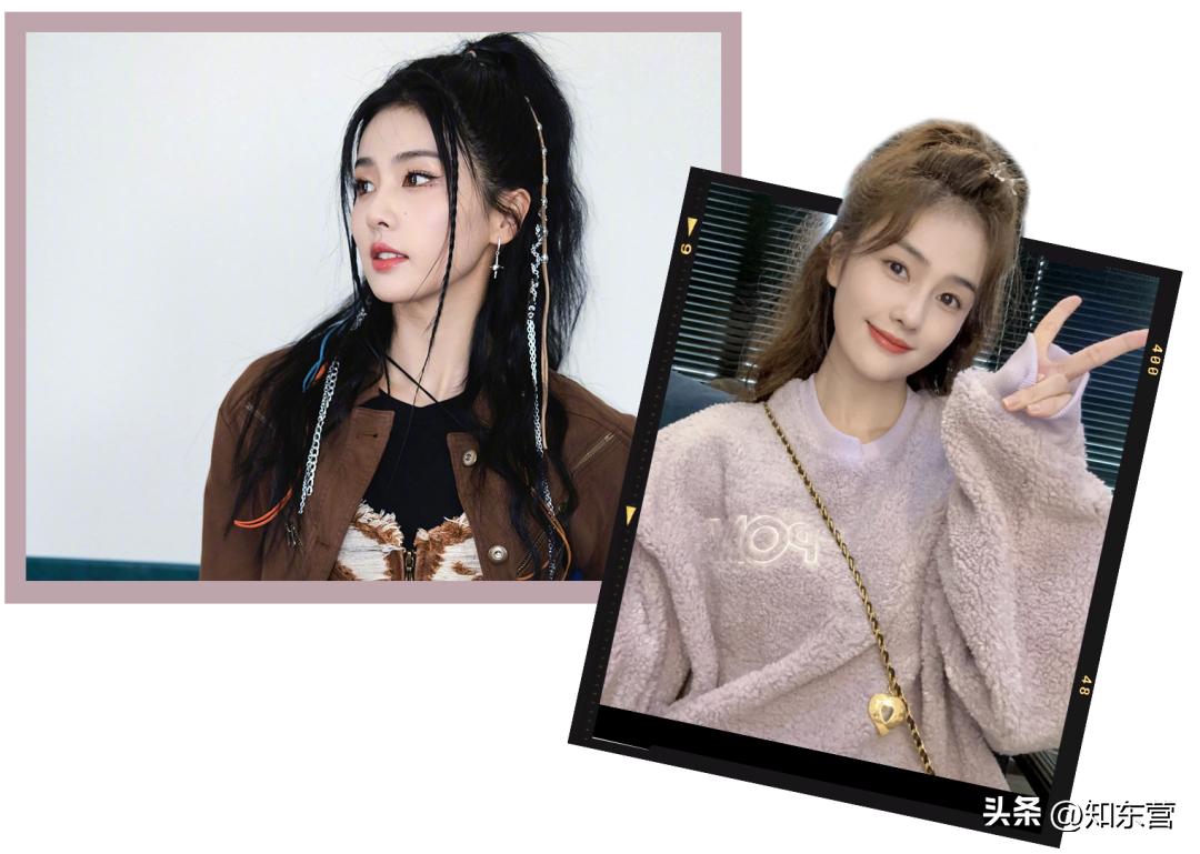 冬天披发好看又显脸小的发型,冬季干净利落减龄的发型