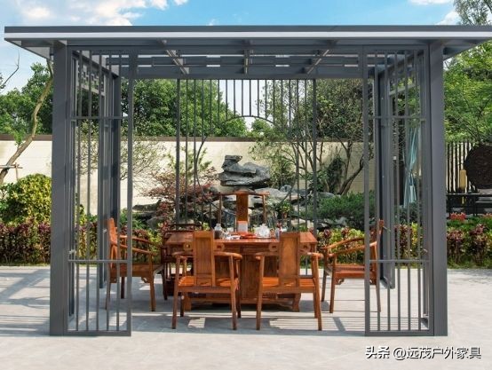 凉亭户外庭院遮风挡雨图片,庭院凉亭设计图及效果图大全