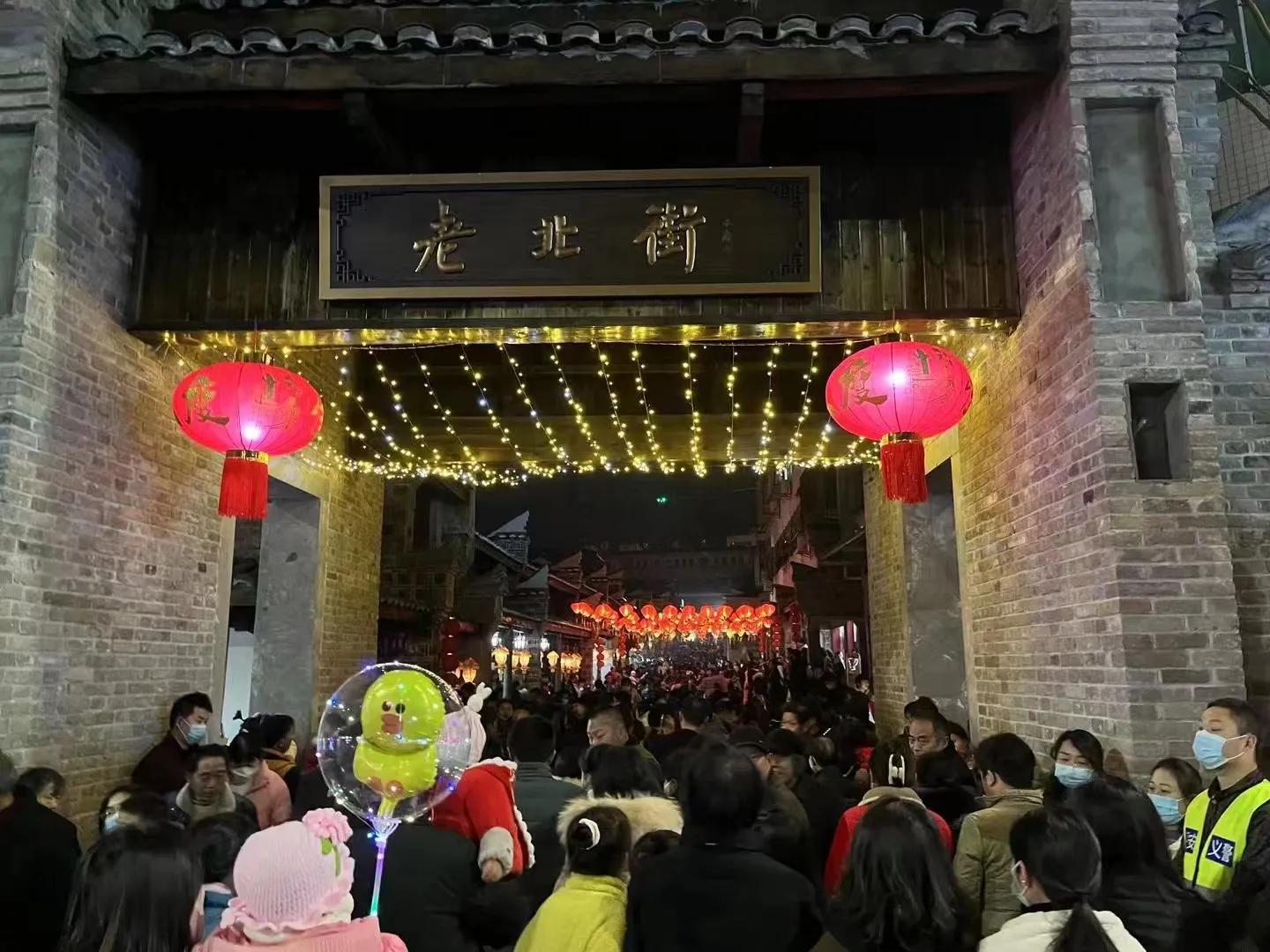 十堰郧西西关老街,十堰郧西街夜景