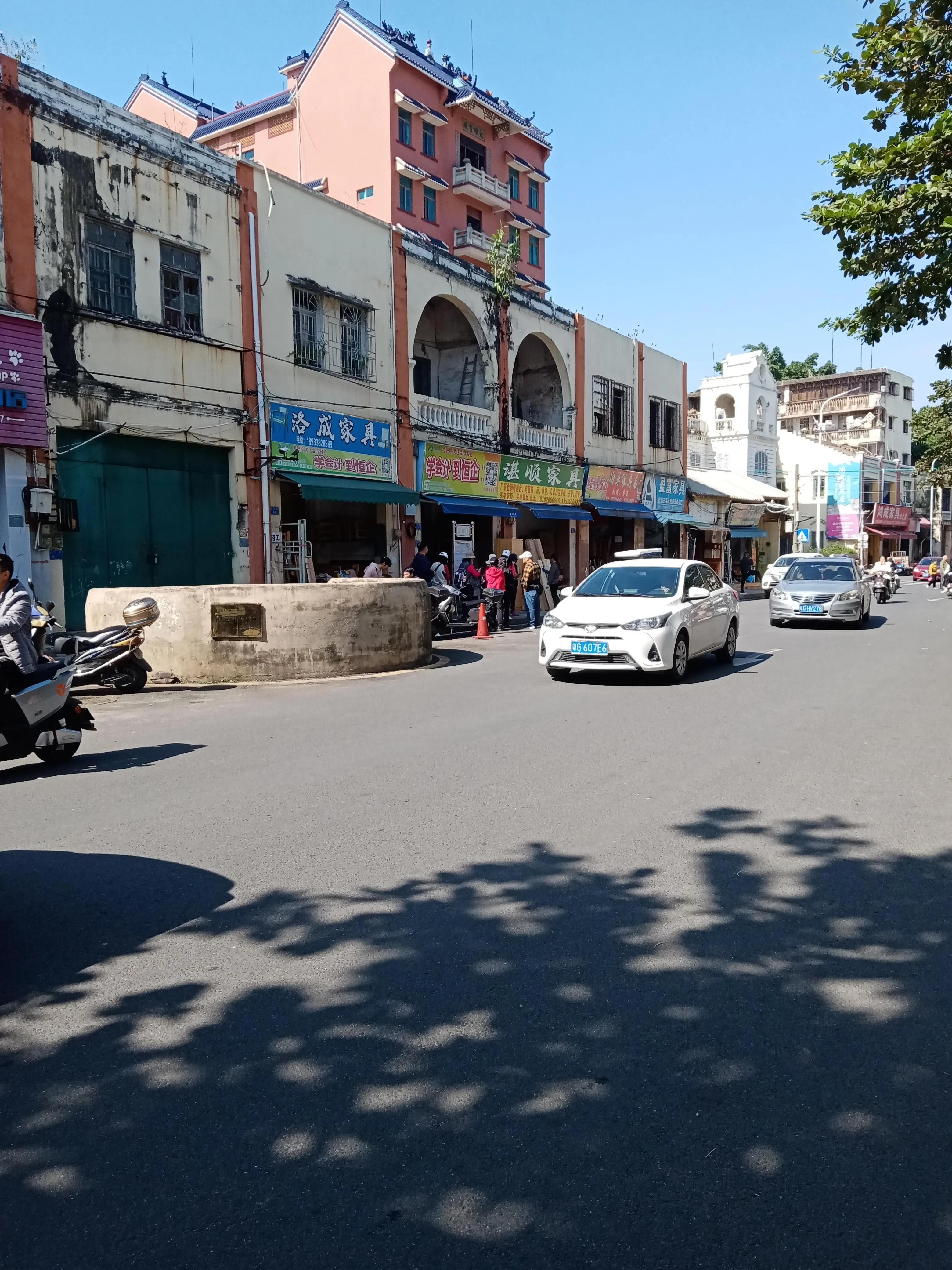 赤坎区老街旅游景点,赤坎老街美景