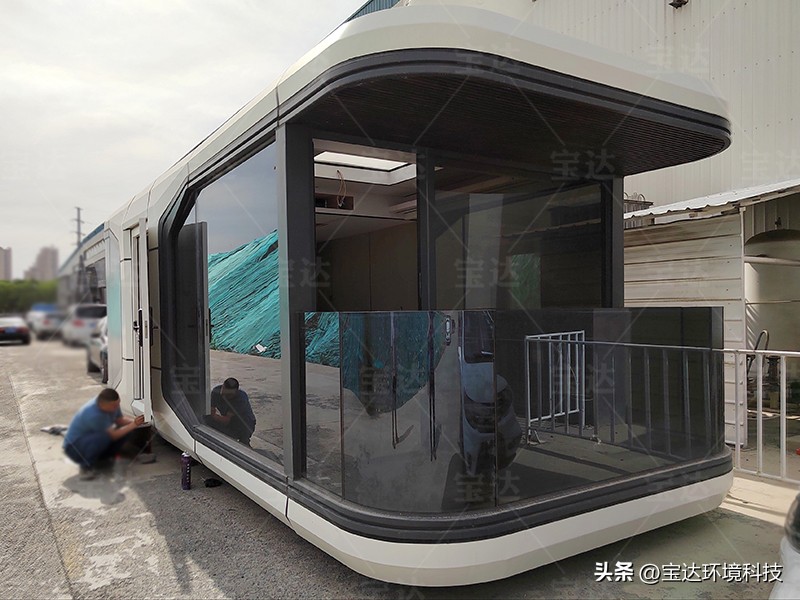 移动房屋太空舱名宿,28平方米的太空舱民宿多少钱一晚