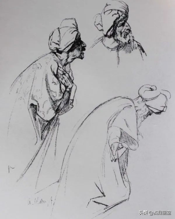 德国素描大师，康波夫严谨的素描