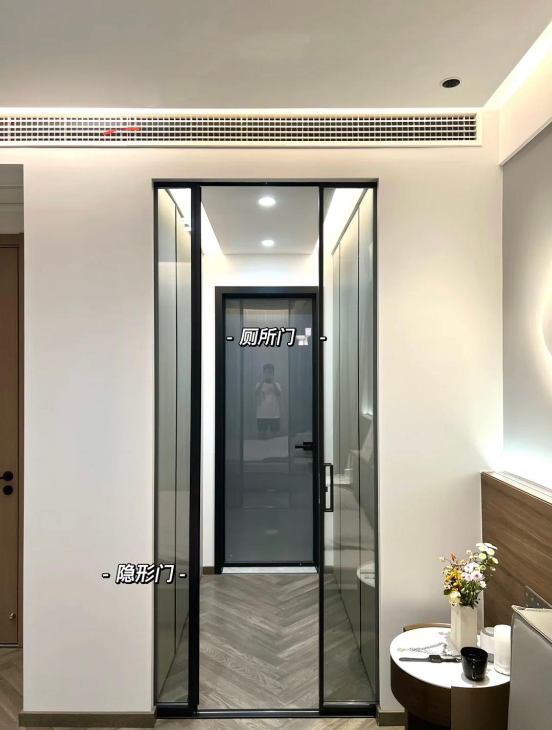 主卧室卫生间门正对床效果图,卫生间正对床衣帽间装修效果图