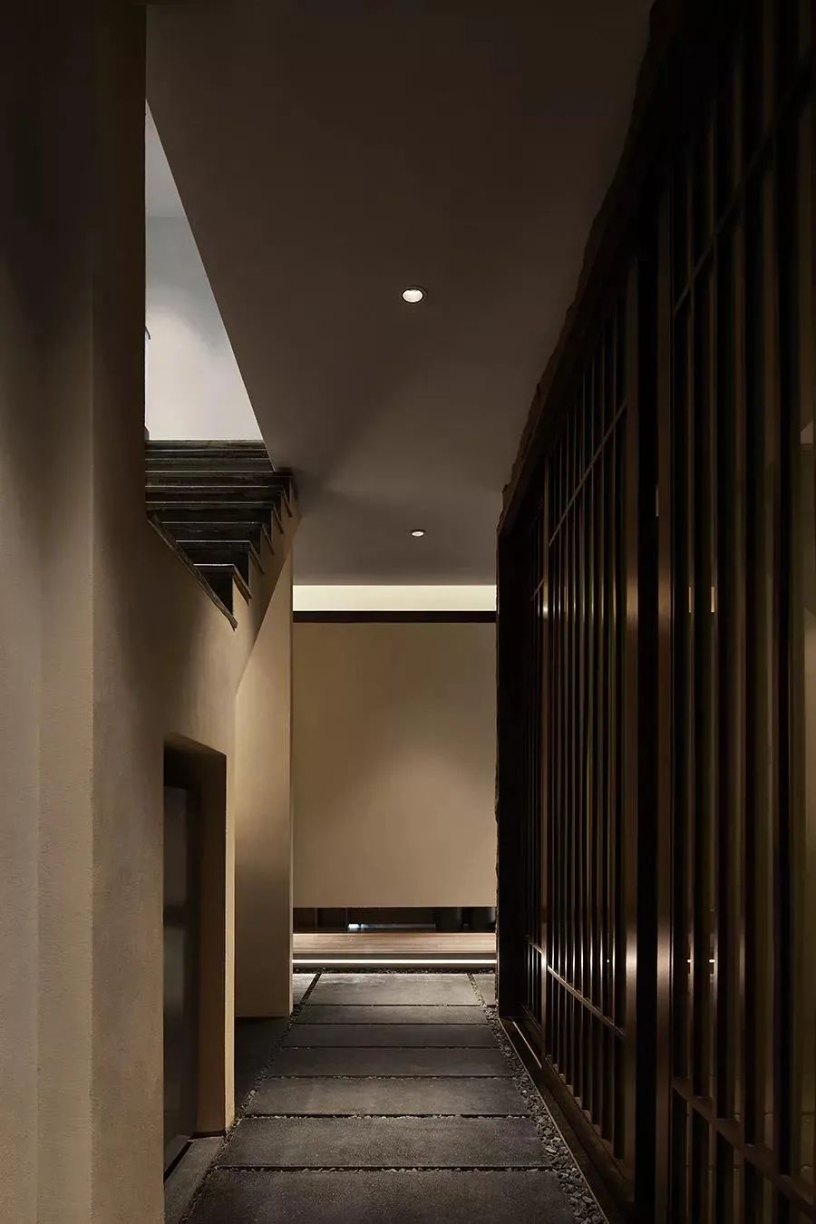 江南风园林中式餐厅设计方案,餐饮空间设计现代新中式