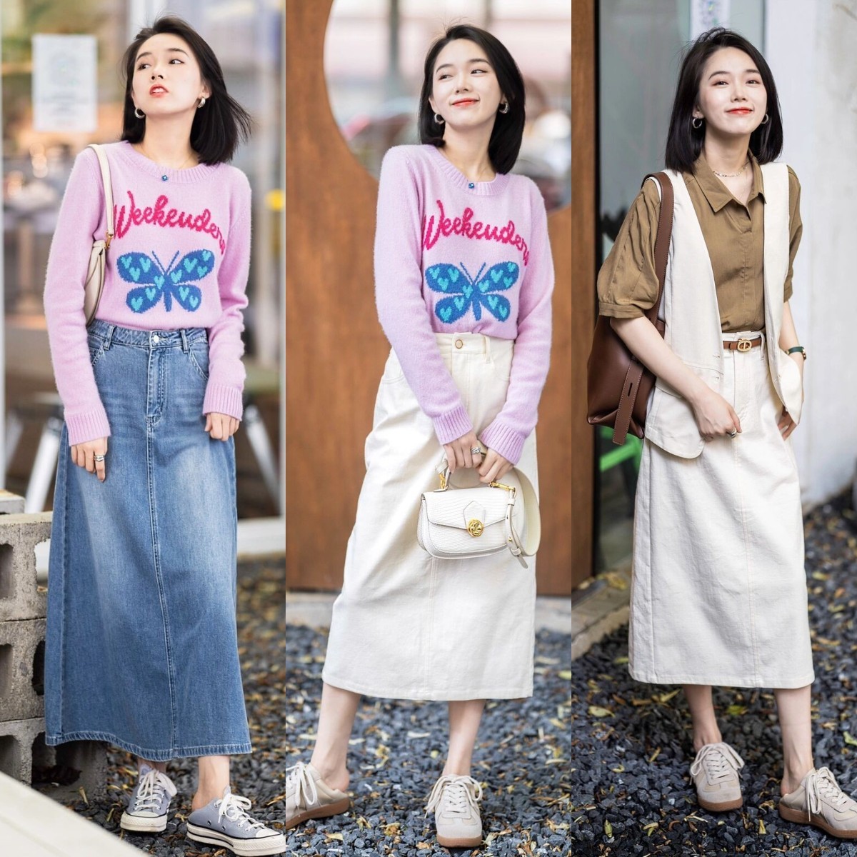 小个子秋季穿搭显高技巧,小个子肩宽腿粗腰细适合怎样穿搭