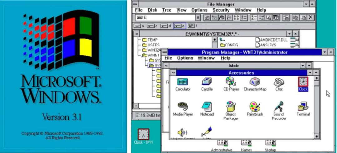 windows系统操作历史记录,windows系统演变史