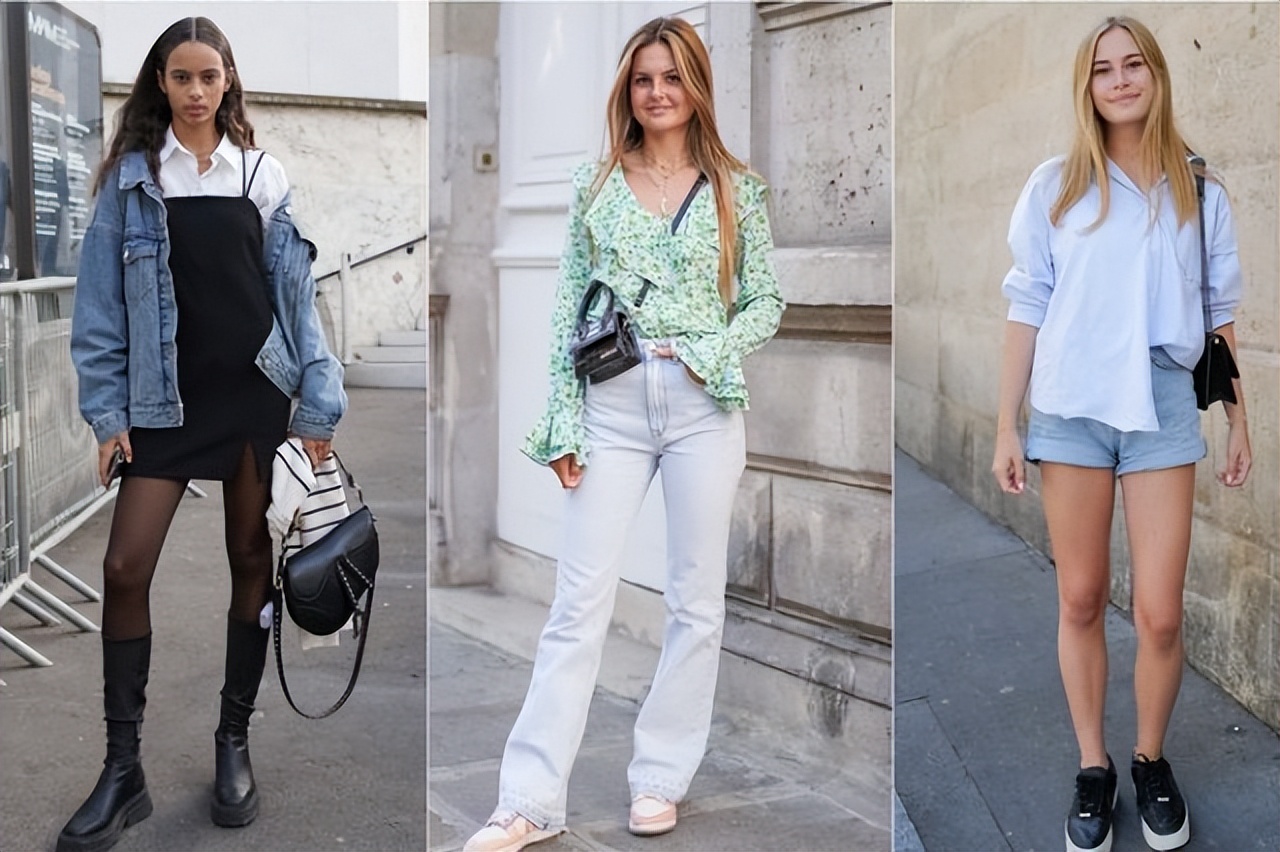 不得不佩服,时尚巴黎人的浪漫,把基础款衬衫穿出封面大片感