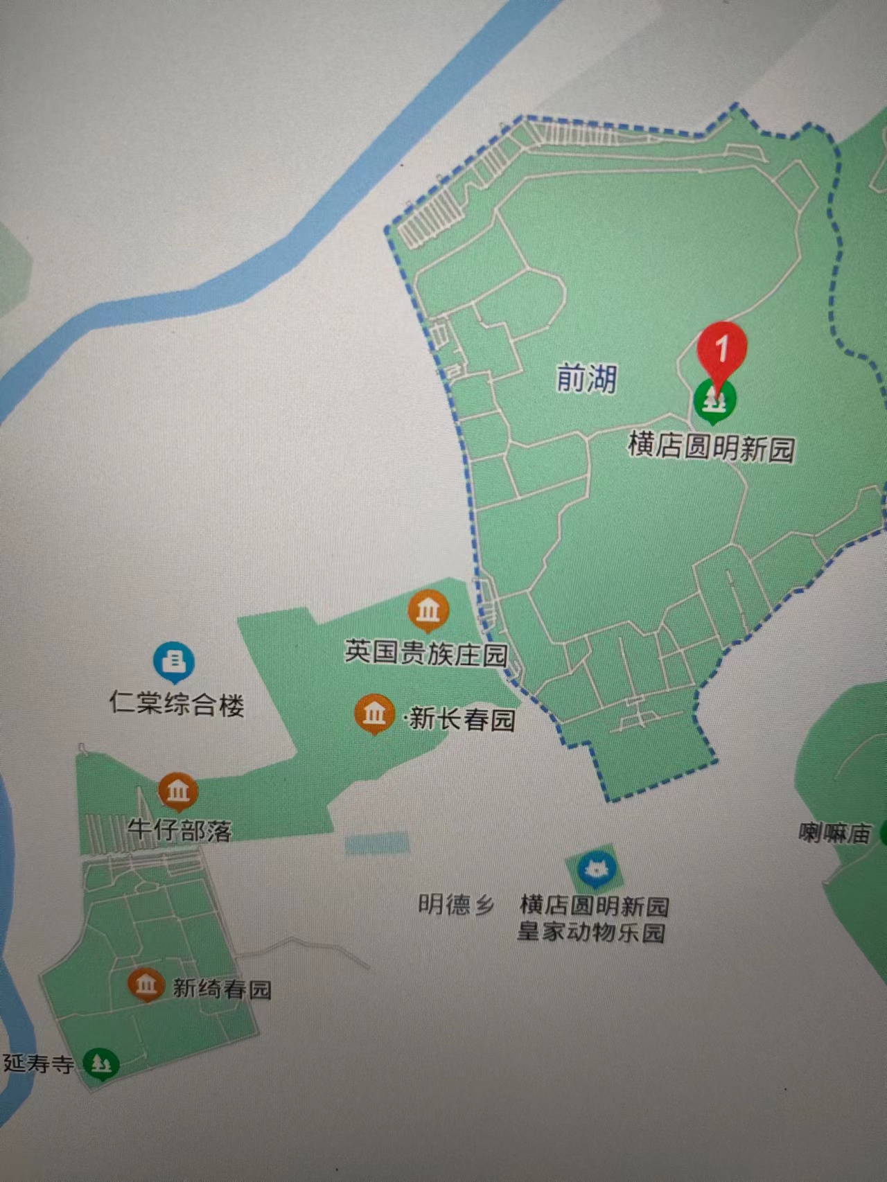 圆明新园和圆明园长得一模一样吗,北京圆明园横店