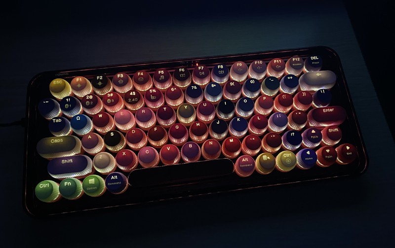 雷柏ralemoPre5多模无线机械键盘,雷柏RalemoPre5多模式机械键盘