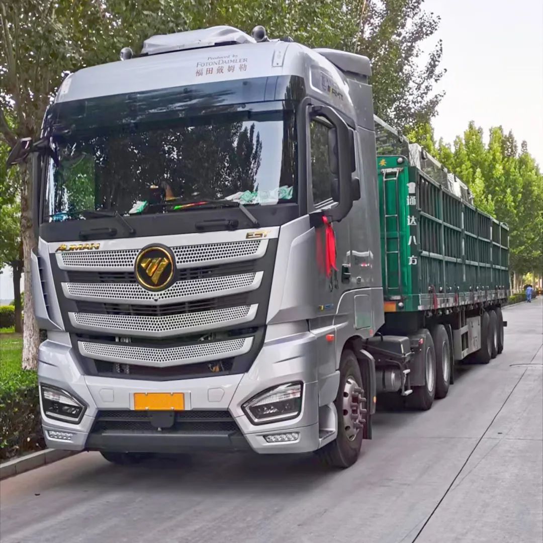 欧曼est530星辉版燃气车报价,征服大西北