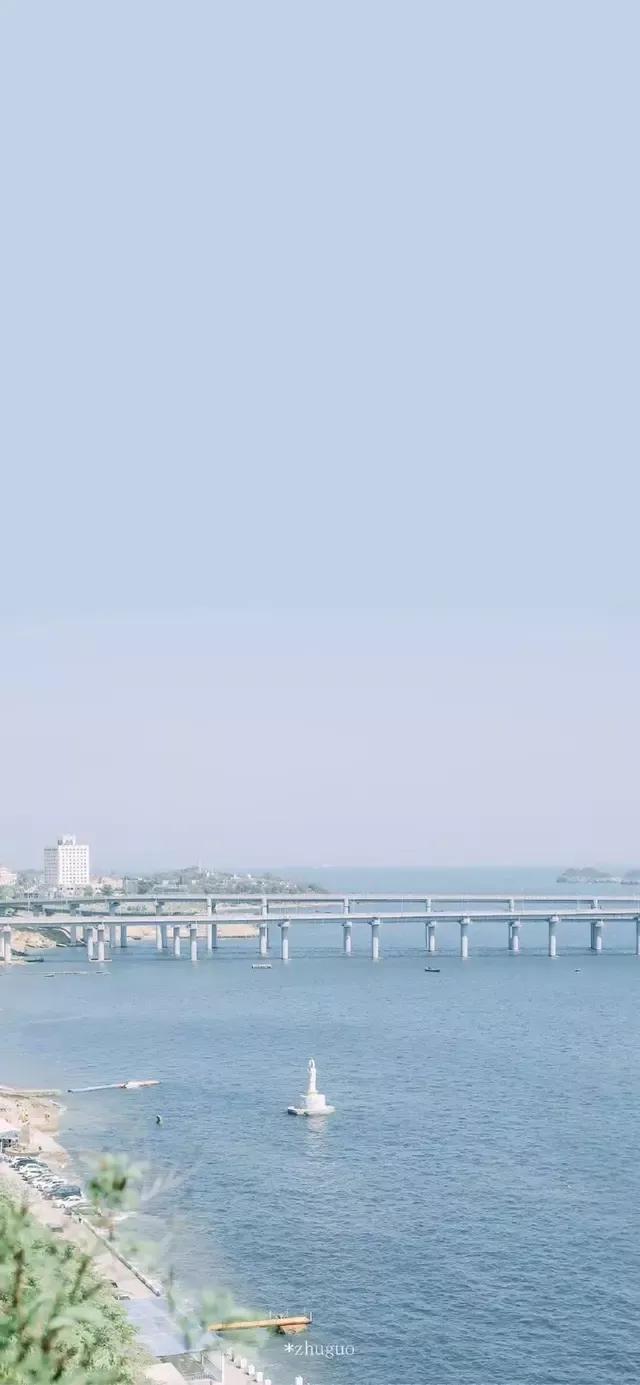 美丽的碧海蓝天壁纸,2018蓝色大海夏天壁纸