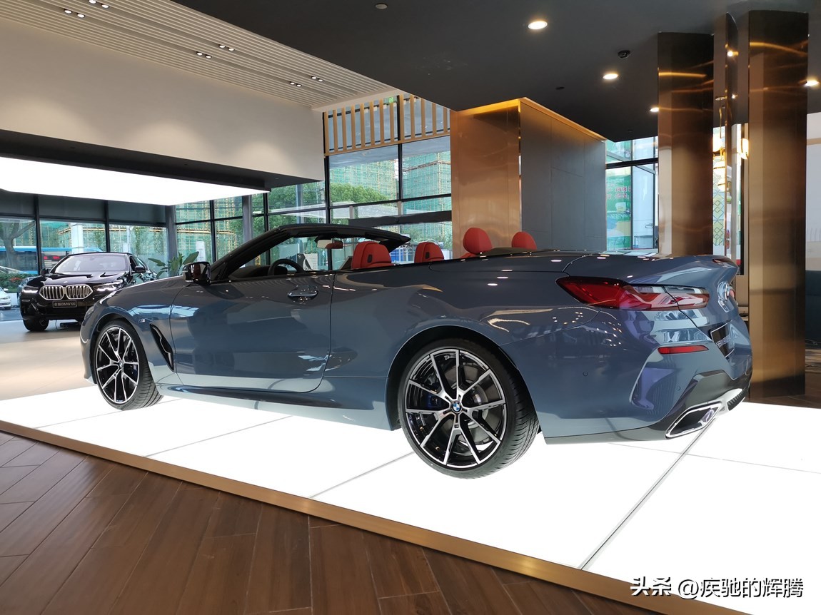 宝马840i敞篷跑车偶遇,宝马840i敞篷轿跑首发限量版落地