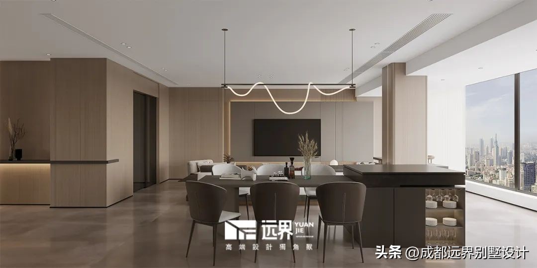 251平大平层轻奢设计,251平米大平层