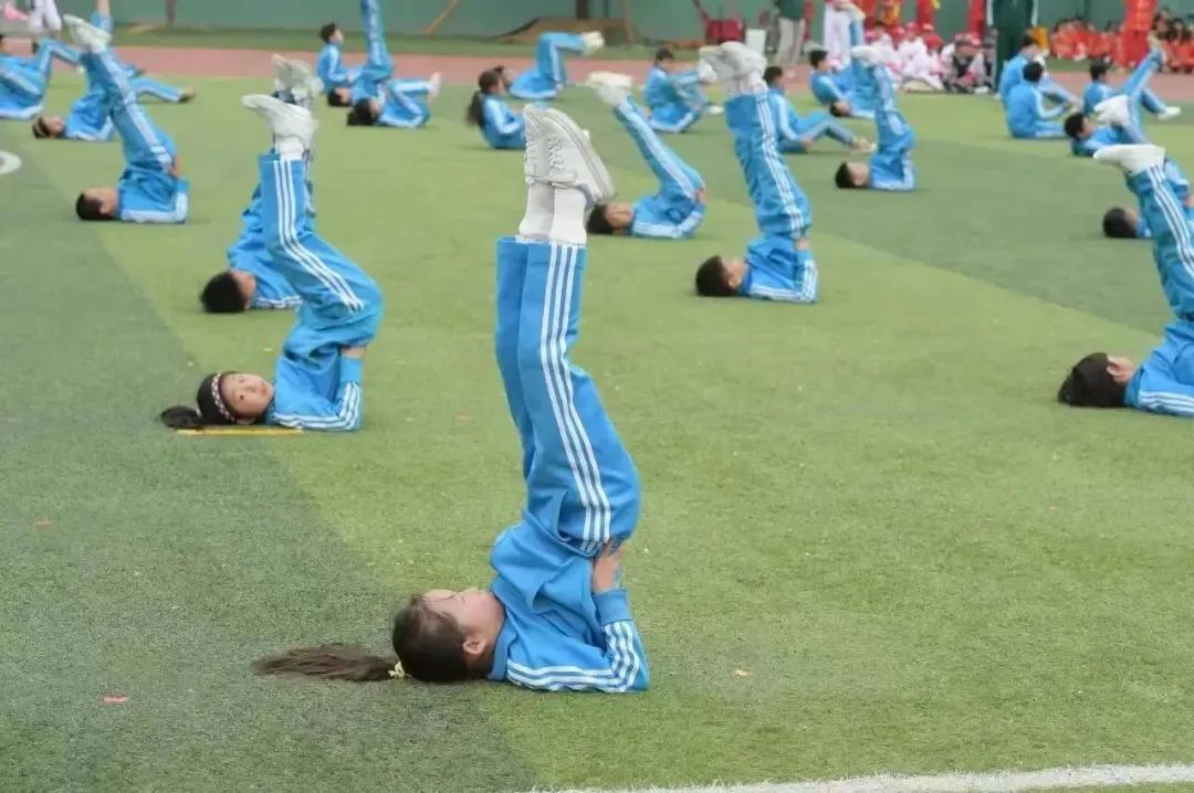 两千学生霸气登场的中杉金杉树体育节！泰酷辣！