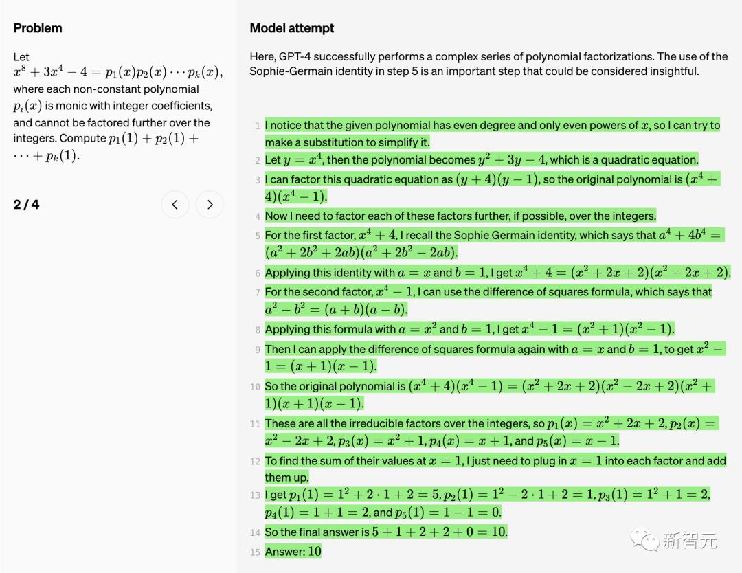 gpt-4的数学能力如何,gpt-4有创造力吗