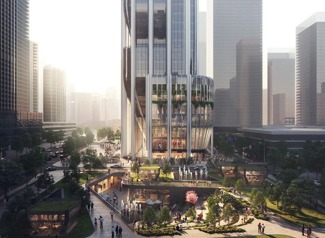 深圳前湾的金融中心,前湾金融总部大楼